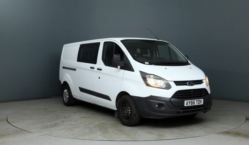2016/66 Ford Transit Custom 2.0 TDCi 105ps Low Roof 6 Seater D/Cab Van full
