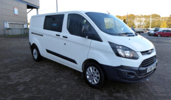 2016/66 Ford Transit Custom 2.0 TDCi 105ps Low Roof 6 Seater D/Cab Van full