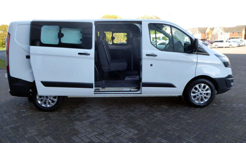 2016/66 Ford Transit Custom 2.0 TDCi 105ps Low Roof 6 Seater D/Cab Van full