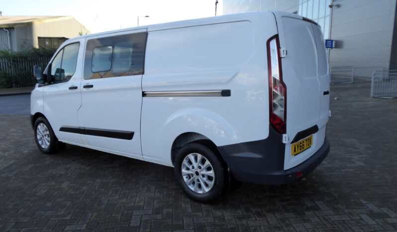 2016/66 Ford Transit Custom 2.0 TDCi 105ps Low Roof 6 Seater D/Cab Van full