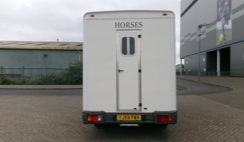 2009/59 Peugeot Boxer 440 3.0L  EQUI-TREK HORSEBOX full