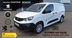 2019/19 Peugeot Partner 1000 1.6 BlueHDi 100 Professional Van