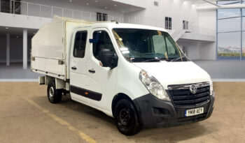 2018/18 Vauxhall Movano 2.3 CDTI BiTurbo H1 Tipper C/Cab 130ps full