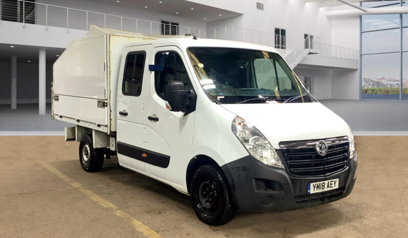 2018/18 Vauxhall Movano 2.3 CDTI BiTurbo H1 Tipper C/Cab 130ps full