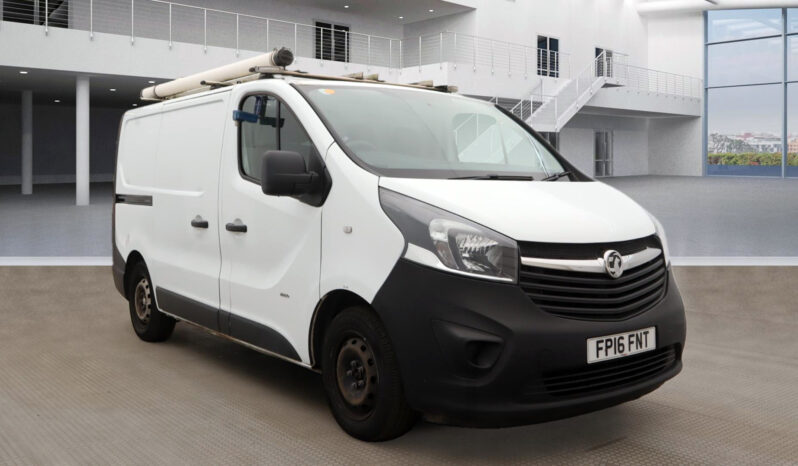 2016/16 Vauxhall Vivaro 2900 1.6CDTI 90PS ecoFLEX H1 SWB Van full