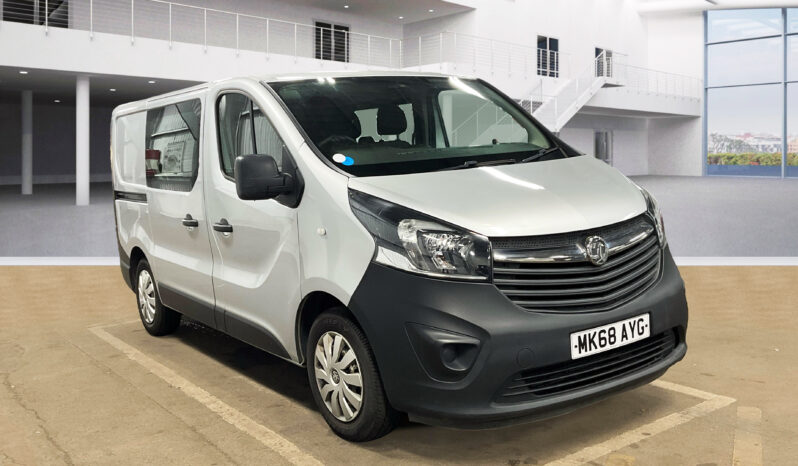 2018/68 Vauxhall Vivaro 2900 1.6CDTI BiTurbo 125PS H1 6 Seater DoubleCab full