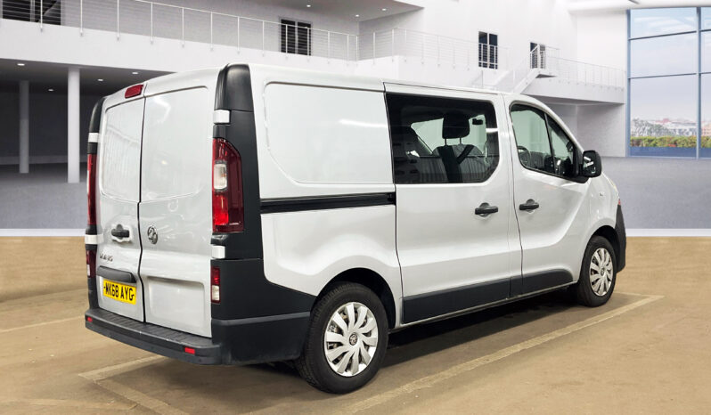 2018/68 Vauxhall Vivaro 2900 1.6CDTI BiTurbo 125PS H1 6 Seater DoubleCab full