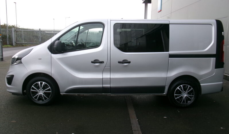 2018/68 Vauxhall Vivaro 2900 1.6CDTi BiTurbo 125ps Sportive H1 6 Seater Double Cab, full