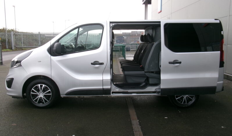 2018/68 Vauxhall Vivaro 2900 1.6CDTi BiTurbo 125ps Sportive H1 6 Seater Double Cab, full