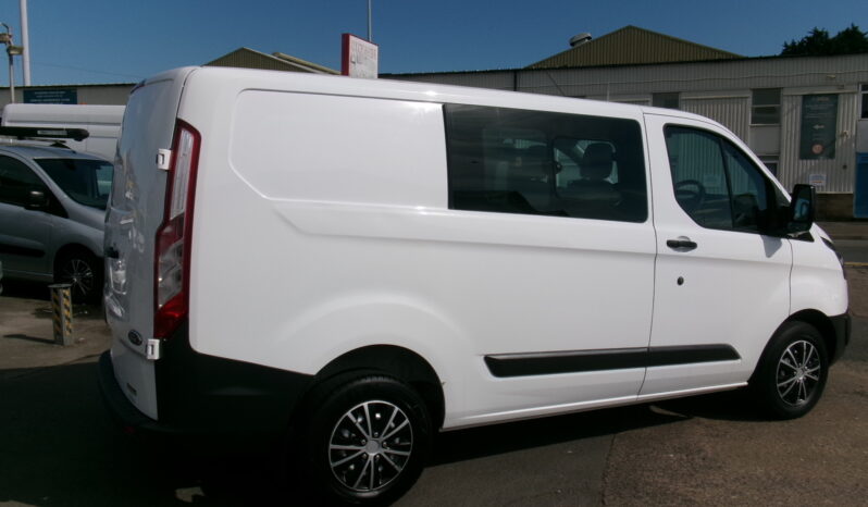 2017/17 Ford Transit Custom 2.0 TDCi 105ps Low Roof 6 Seater Factory Fitted D/Cab full