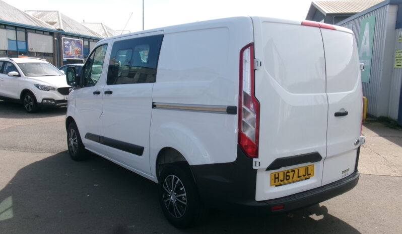2017/17 Ford Transit Custom 2.0 TDCi 105ps Low Roof 6 Seater Factory Fitted D/Cab full