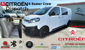 2017/67 Citroen Dispatch 1400 2.0 BlueHDi 120 6 Seater Crew Van