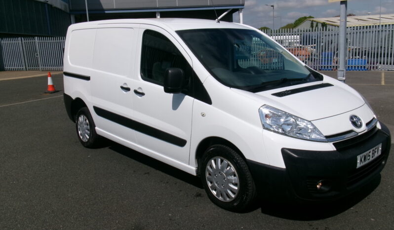 2015/15 Toyata Proace 120 Van 1.6HDi H1 90hp full
