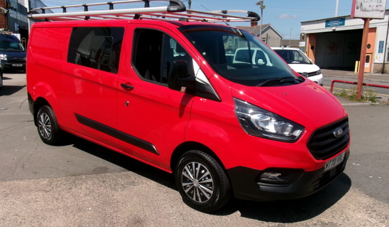 2021/70 Ford Transit Custom 2.0 EcoBlue 105ps Low Roof 6 Seater Double Cab Leader Van full