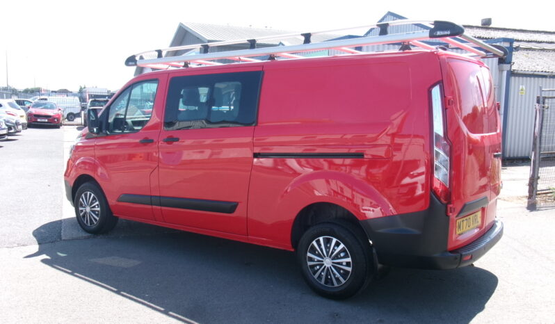2021/70 Ford Transit Custom 2.0 EcoBlue 105ps Low Roof 6 Seater Double Cab Leader Van full