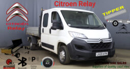 2020/20 Citroen Relay 2.2 HDi Double Cab Tipper 165ps
