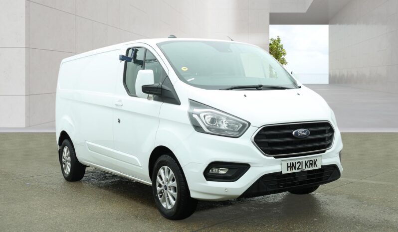 2021/21 FORD TRANSIT CUSTOM 2.0 EBL 130 300 LWB LIMITED L/R PanelVan full