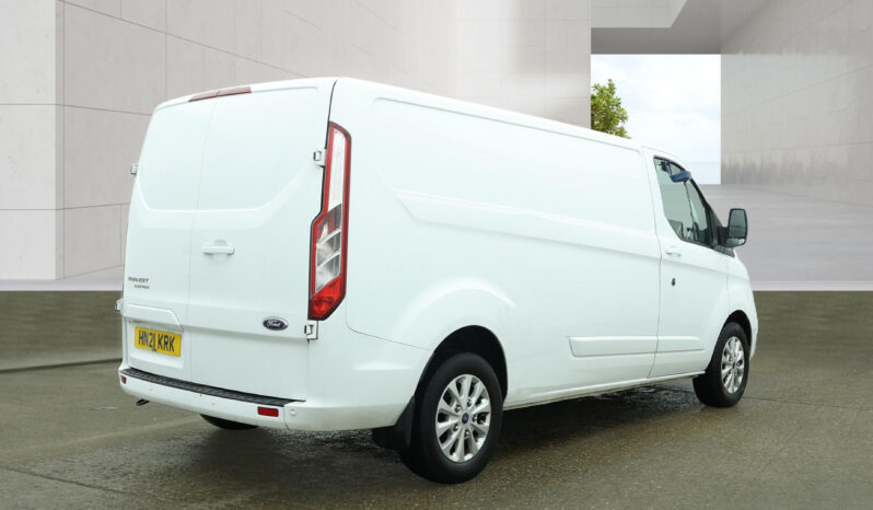 2021/21 FORD TRANSIT CUSTOM 2.0 EBL 130 300 LWB LIMITED L/R PanelVan full