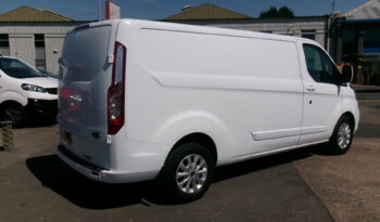 2021/21 FORD TRANSIT CUSTOM 2.0 EBL 130 300 LWB LIMITED L/R PanelVan full