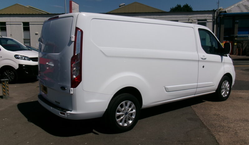 2021/21 FORD TRANSIT CUSTOM 2.0 EBL 130 300 LWB LIMITED L/R PanelVan full