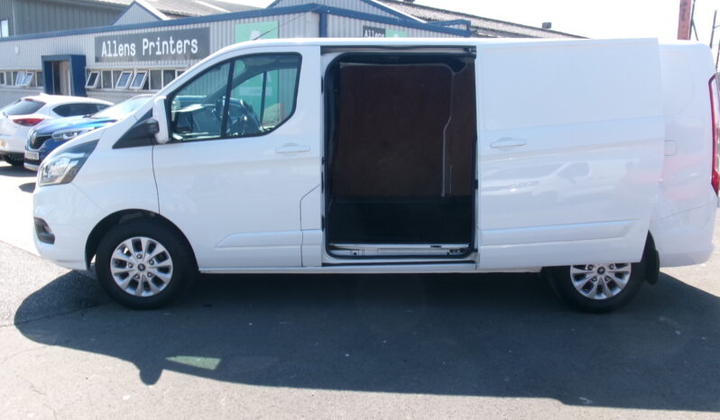 2021/21 FORD TRANSIT CUSTOM 2.0 EBL 130 300 LWB LIMITED L/R PanelVan full