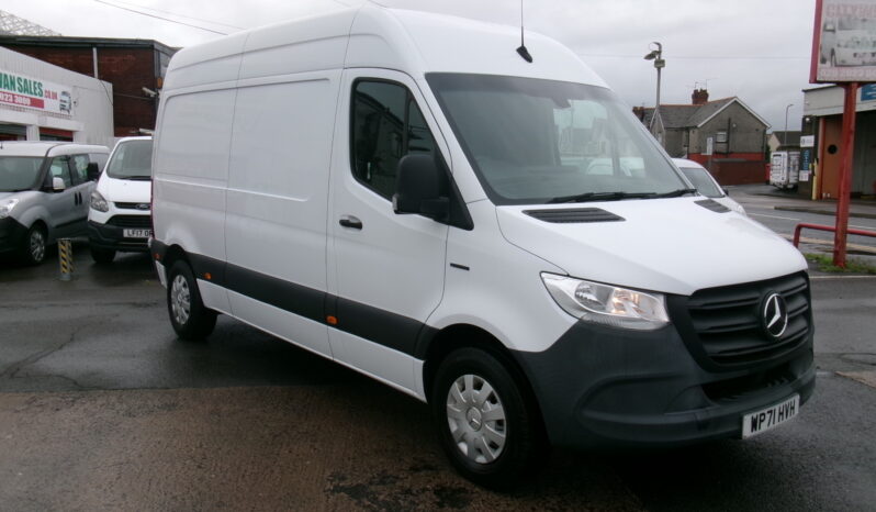 2021/71 MERCEDES-BENZ eSPRINTER 85kW 55kWh PROGRESSIVE ELECTRIC AUTOMATIC VAN full