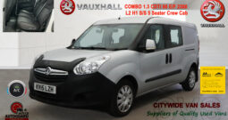 2015/15 Vauxhall Combo 2300 1.3 CDTI 16V ecoFLEX H1 Glazed 5 Seater Crew Van